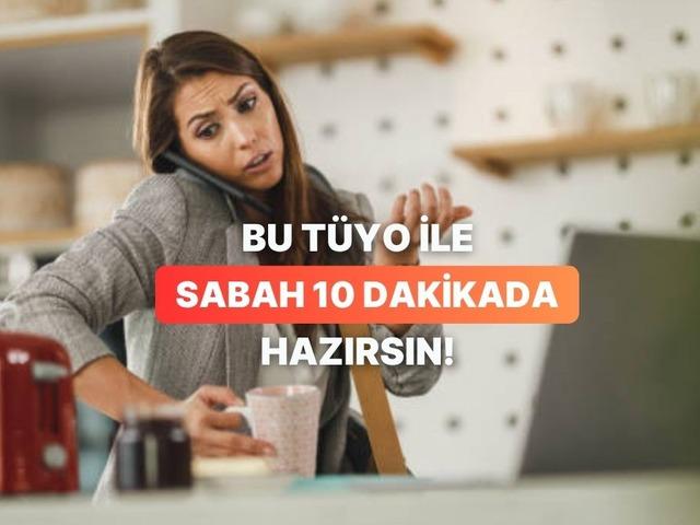 Sabah 10 dakikada hazır olmanı sağlayacak tüyo bu testin sonunda!