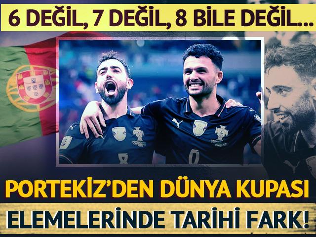 Portekiz, Ermenistan kalesine dinlene dinlene gol attı! Tarihi farkın geldiği maçta üstelik Cristiano Ronaldo bile yoktu...