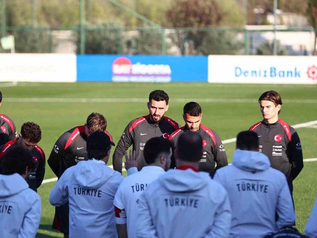 A Milli Futbol Takımı, İspanya maçı hazırlıklarına başladı