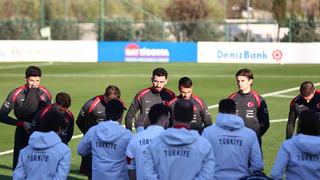 A Milli Futbol Takımı, İspanya maçı hazırlıklarına başladı