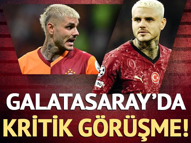 Galatasaray'da Mauro Icardi ile kritik görüşme! Kalacak mı, gidecek mi?