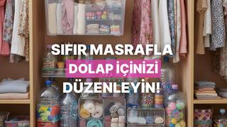 Sıfır masrafla dolap içlerini düzenlemek mümkün! Plastik kutularla DIY fikirleri
