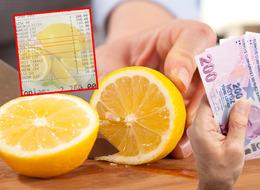 Kasada şaşkına döndüler! Dilim limon istediler, fiyatı adisyonda çıktı, 2260 TL hesap geldi