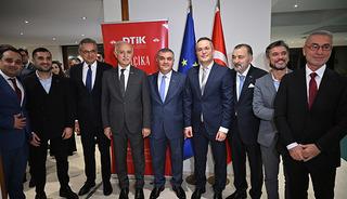 Brüksel'de AB-Türkiye İş Zirvesi kapsamında resepsiyon düzenlendi