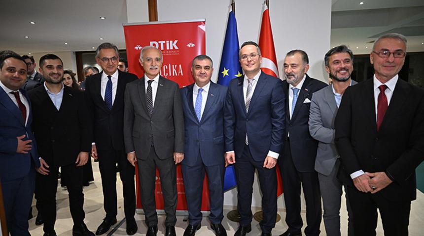 Brüksel'de AB-Türkiye İş Zirvesi kapsamında resepsiyon düzenlendi