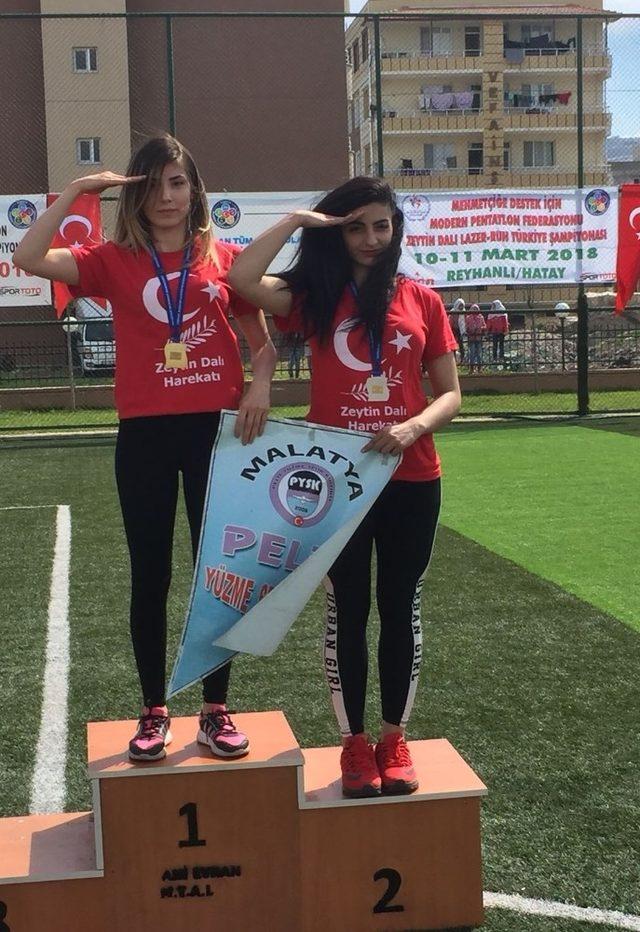 Modern Pentatlon Laser-Run Şampiyonasından dereceyle döndüler 2