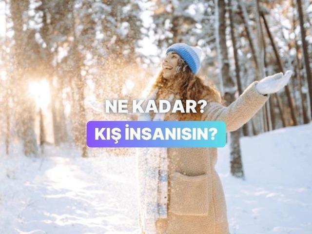 Sen ne kadar kış insanısın?