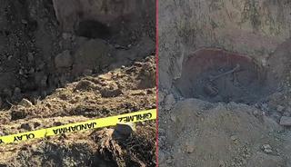 Toprak küplerde insana ait kemik parçaları bulundu!