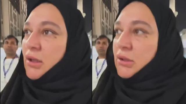 Sosyal medya fenomeninden şaşırtan paylaşım! Umre ziyareti sırasında çektiği video tepki topladı: Nasıl yakışıklılar, Hz. Yusuf yakışıklıydı”