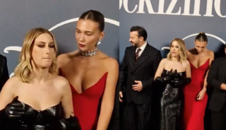 Hazal Kaya ve Melisa Döngel arasında yer krizi! Belinden tutup...