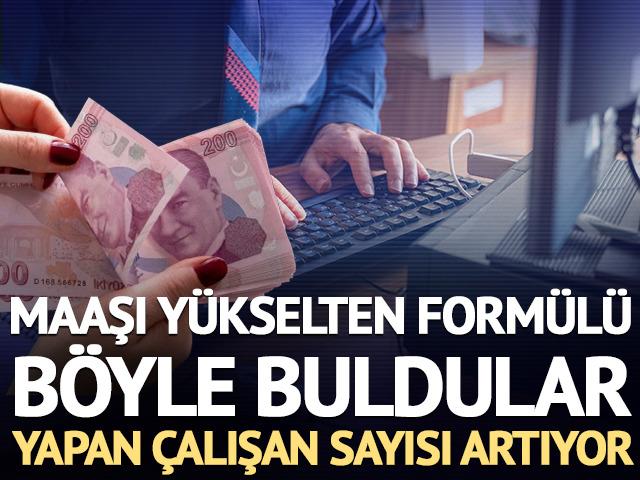 Maaşı yükselten formülü böyle buldular! Yapan çalışan sayısı artıyor