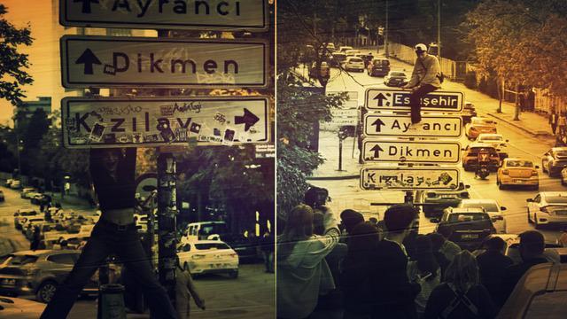 Sonunda bu da oldu... 'Kızılay' tabelası akımı için kan aktı