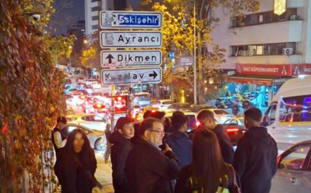 Sonunda bu da oldu... Kızılay tabelası akımı için kan aktı! Sırada bıçaklı kavga 1