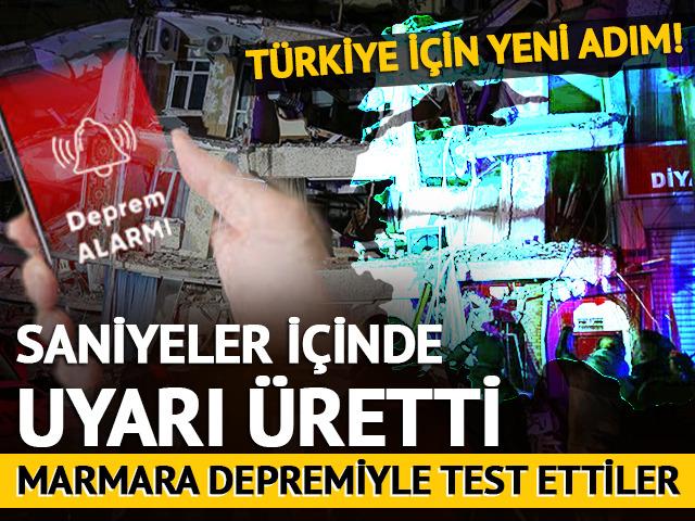 Marmara depremi kritik test oldu: Saniyeler içinde uyarı üretti