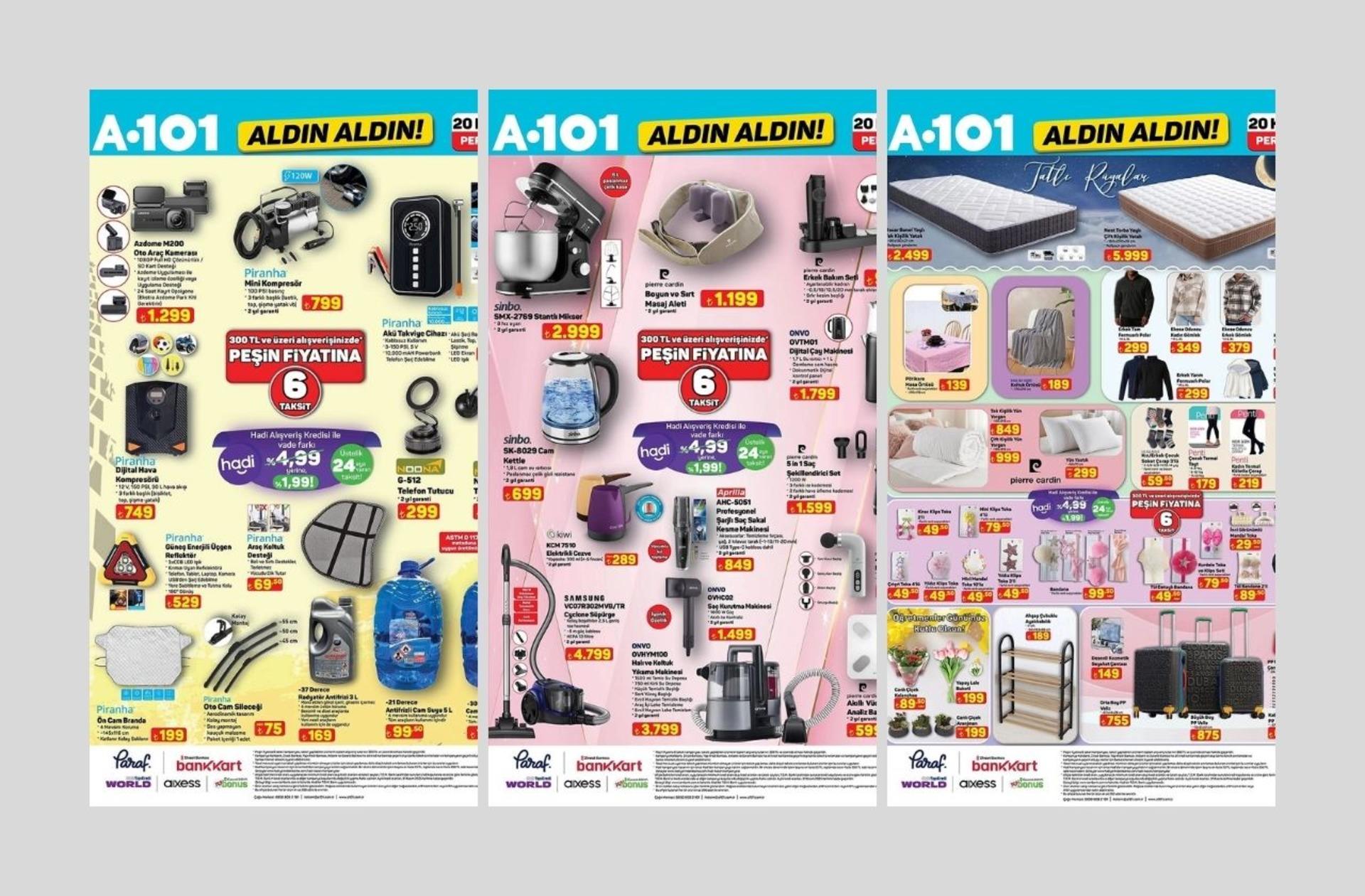 A101'e Stanley termos çeşitleri geliyor! 20 Kasım 2025 A101 katalog yayınlandı!