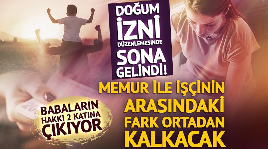 Memur ile işçinin arasındaki doğum izni farkı ortadan kalkacak