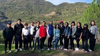 SUBÜ öğrencileri Yuvacık’ta doğa yürüyüşü yaptı