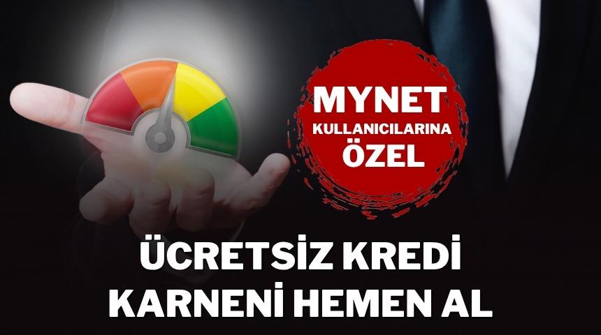 Kredi notunuzu ve finansal durumunuzu &ouml;ğrenmek i&ccedil;in tıklayın