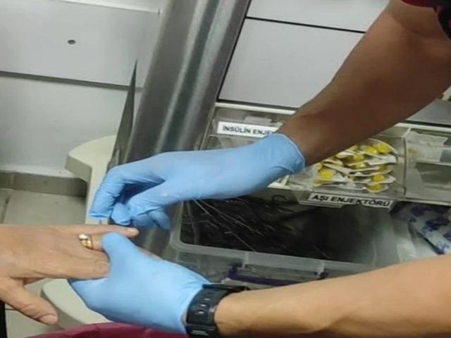 Batman’da parmağına sıkışan yüzüğü itfaiye çıkardı