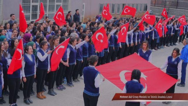 Hakkari'de İstiklal Marşı için özel klip hazırlandı