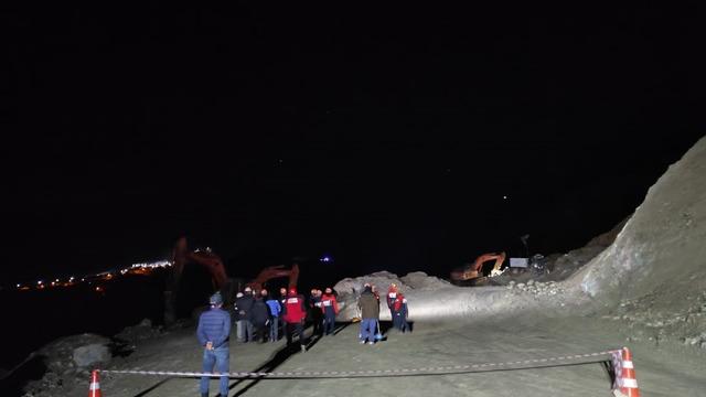 Sivas'ta maden ocağında göçük: Şantiye müdürünü arama çalışması sürüyor