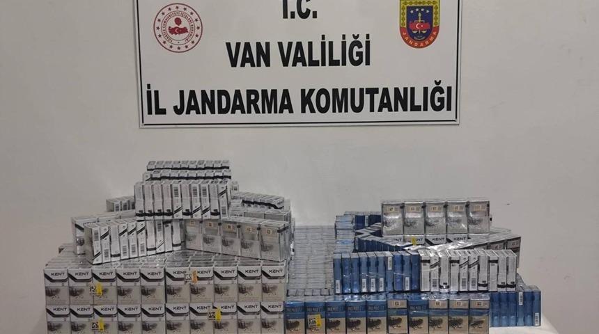 Van’da 2 bin 192 paket kaçak sigara ele geçirildi