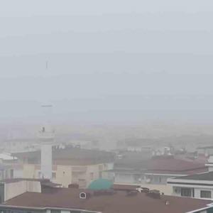 Batman’da yoğun sis etkili oldu