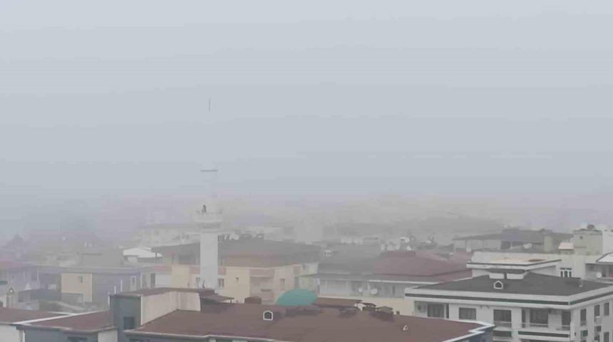 Batman&rsquo;da yoğun sis etkili oldu