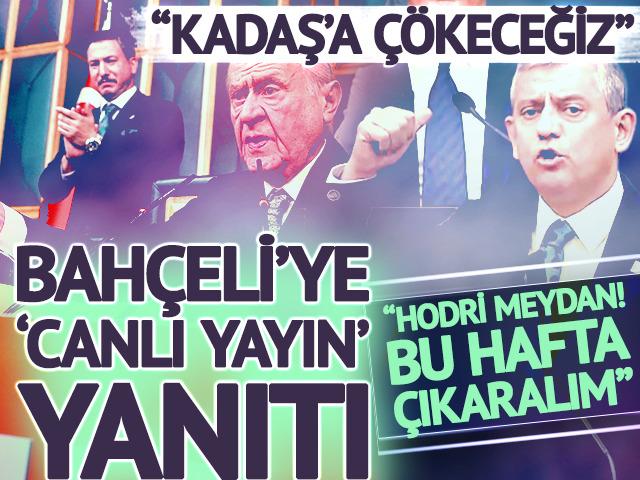 Bahçeli'ye 'canlı yayın' yanıtı: "Bu hafta çıkaralım"