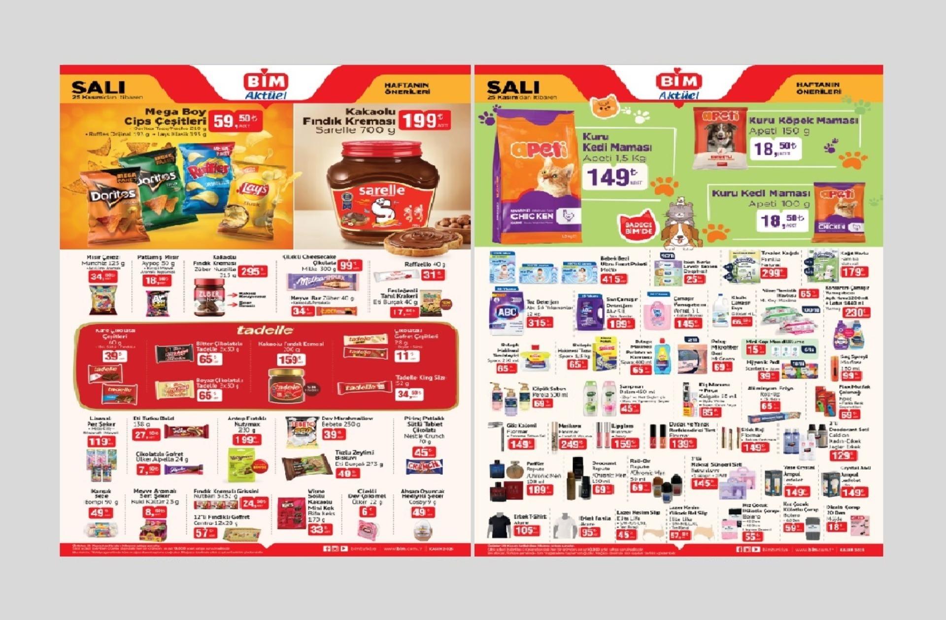 BİM'de kişisel bakım ve kozmetik ürünleri çok uygun! 25 Kasım 2025 BİM katalog yayınlandı!