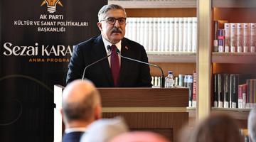 AK Parti, Sezai Karakoç'u ölümünün dördüncü yılında unutmadı