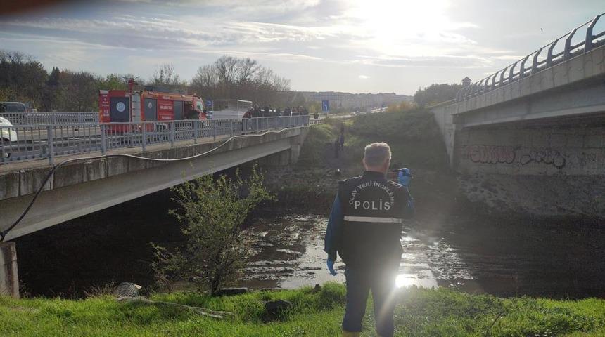 Keşan&rsquo;da dere yatağında bir kişi &ouml;l&uuml; bulundu