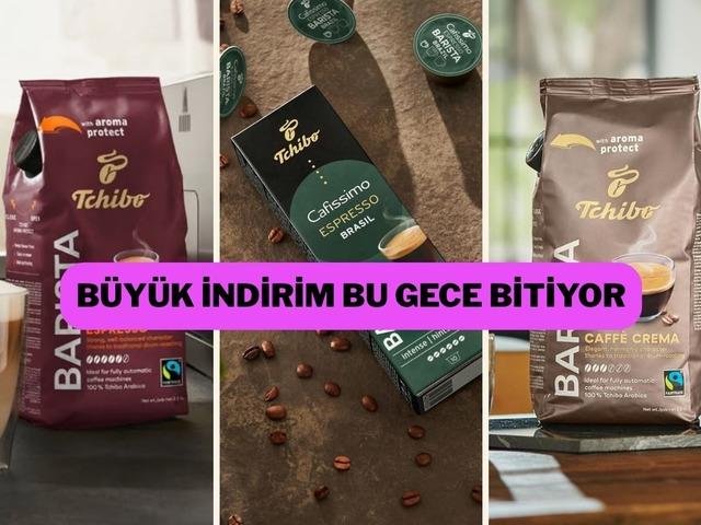 Tchibo sadece bugüne özel tüm kahvelerinde büyük indirim yapıyor!