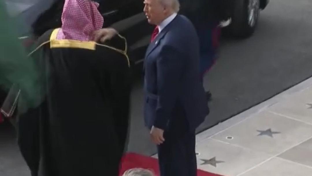 Suudi Arabistan Veliaht Prensi Salman 2018 den bu yana ilk kez Beyaz Saray’da 2