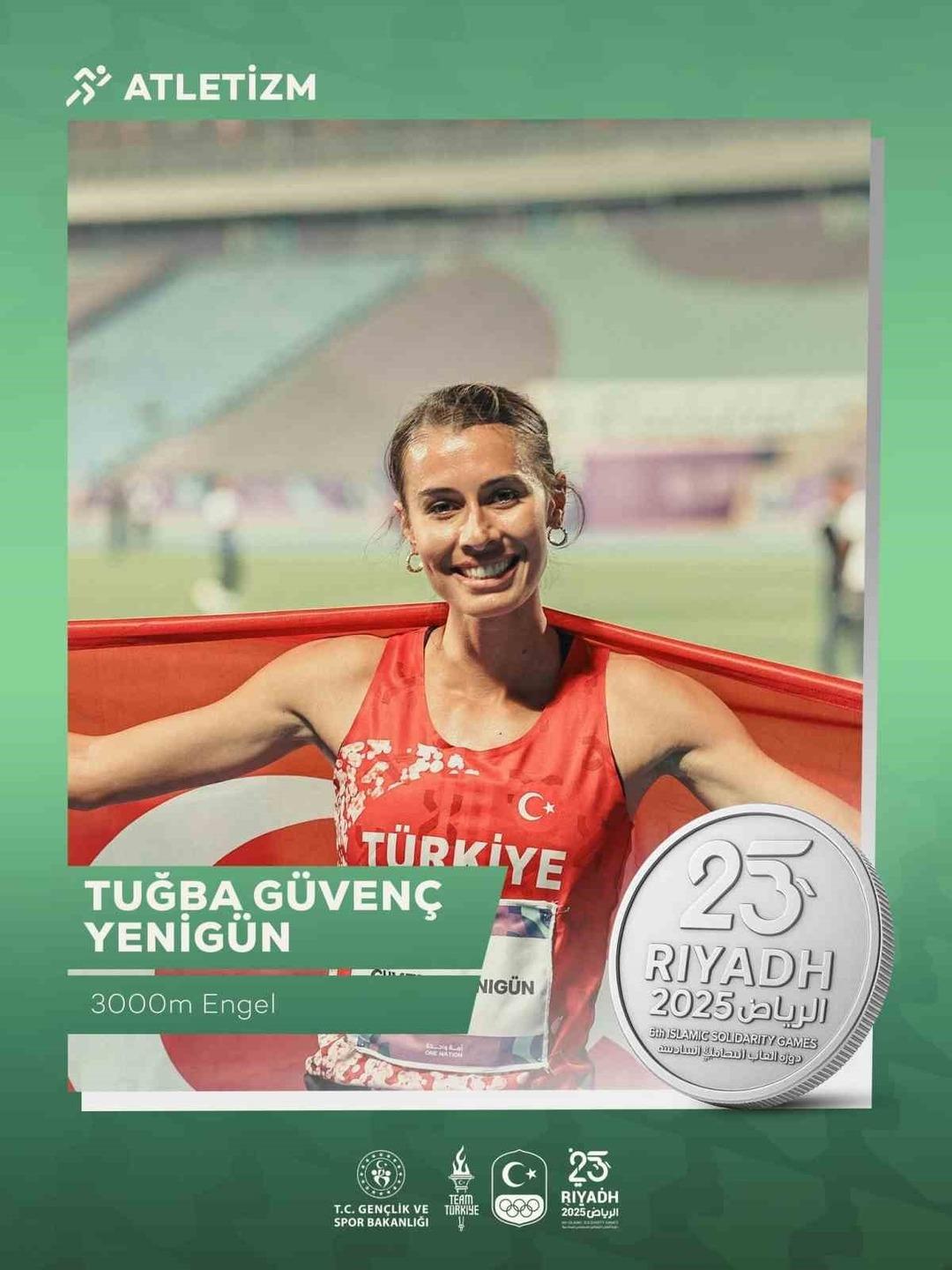 Atletizmde Berke Akçam’dan altın madalya! 1