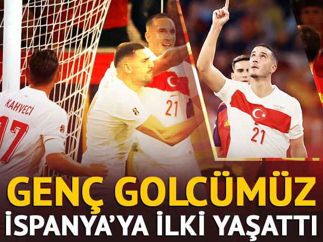 Milli takımın genç golcüsü Deniz Gül Dünya Kupası elemelerinde İspanya'ya ilki yaşattı! Tarihe geçti...