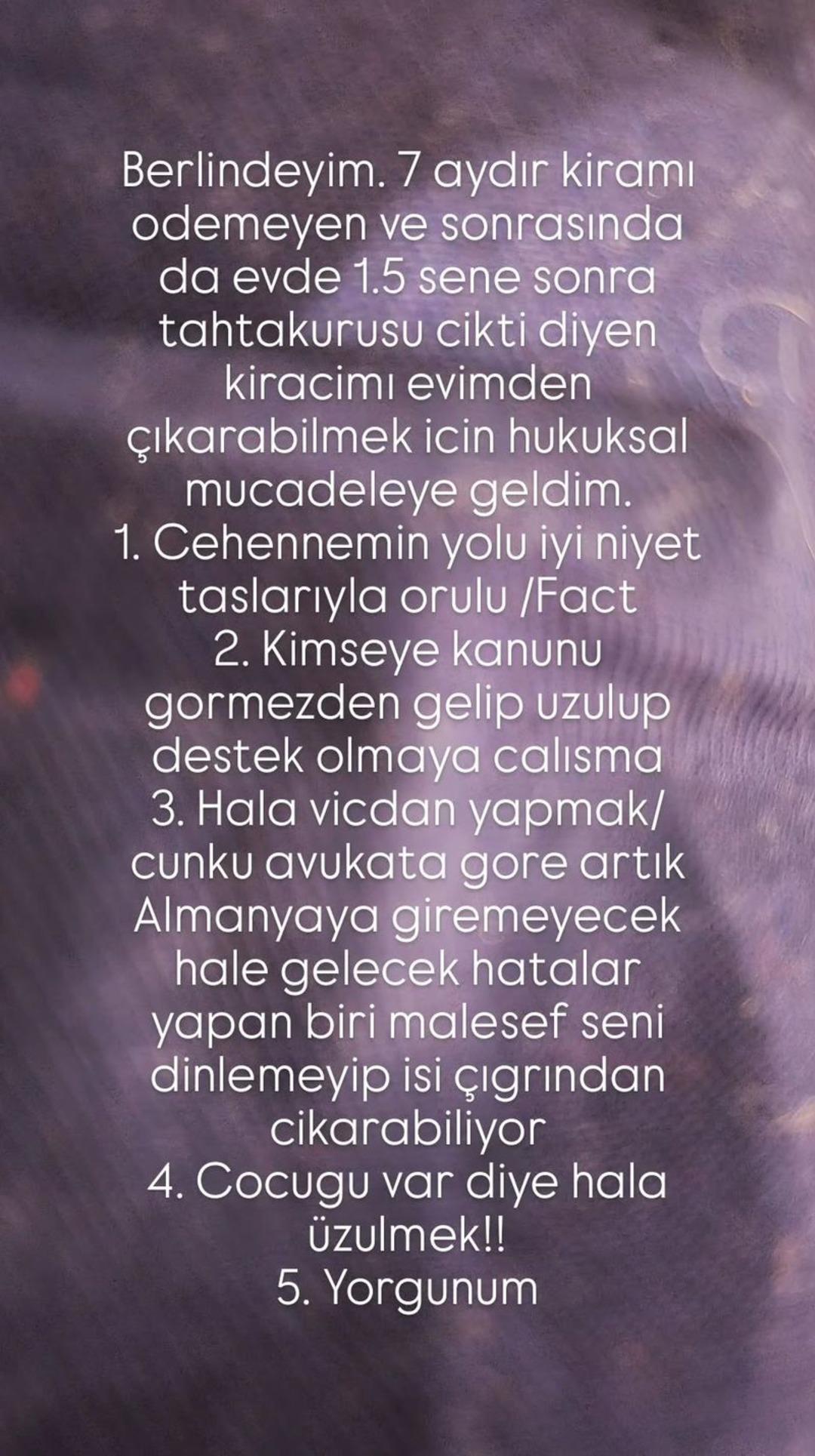 Tuba Ünsal ın kiracısıyla başı dertte! 7 aydır kira alamıyor! Hukuki süreç başlattı 2