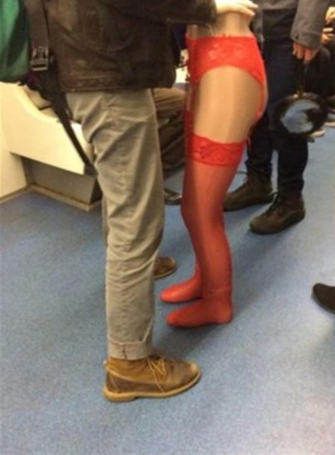 Metroya b&ouml;yle binince...