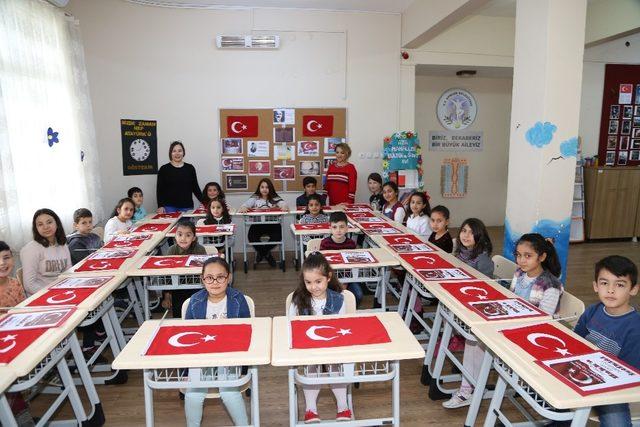 Efeler Belediyesi Kültür Evleri’ndeki çocuklar 12 Mart’ı unutmadı