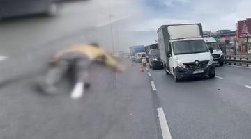 Sefaköy'de feci motosiklet kazası: 1 ölü, 1 yaralı! 