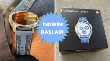 HUAWEI Watch GT 5 Gülümseten Kasım kampanyasıyla en avantajlı fiyatında!