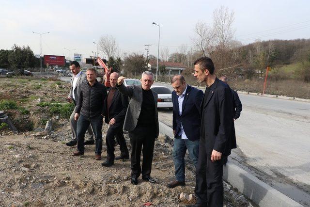 Kemerburgaz’da trafiği rahatlatacak proje hayata geçti