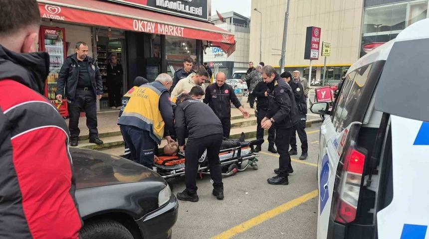 D&uuml;zce&rsquo;de silahlı yaralama: 1 yaralı