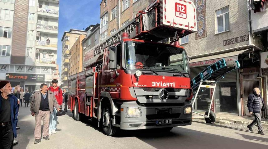 Ordu&rsquo;da yoğun duman, itfaiye ekiplerini harekete ge&ccedil;irdi