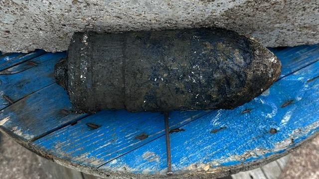 Şile'de havan topu olduğu değerlendirilen mühimmat bulundu