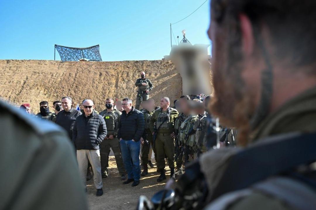 Netanyahu, Suriye’nin güneyinde İsrail işgali altındaki bölgeye gitti 2