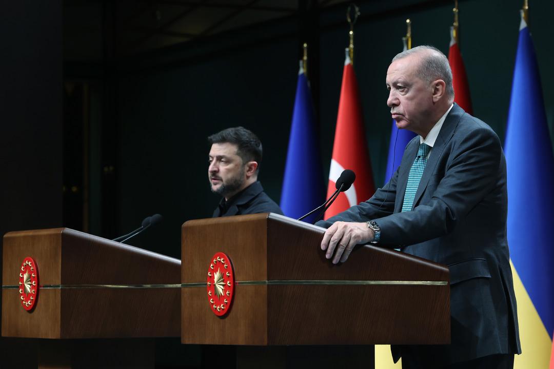Cumhurbaşkanı Erdoğan ile Zelenskiy bir araya geldi!  "İkili ticaret hacmimizi 10 milyar dolara çıkarmayı hedefliyoruz" 2