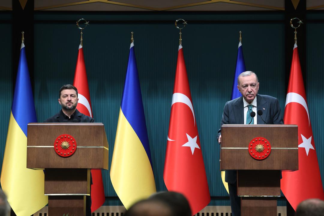 Cumhurbaşkanı Erdoğan, Ukrayna Devlet Başkanı Zelenskiy ile g&ouml;r&uuml;şt&uuml;: "İstanbul s&uuml;recinin devreye girmesi faydalı olacak" 2