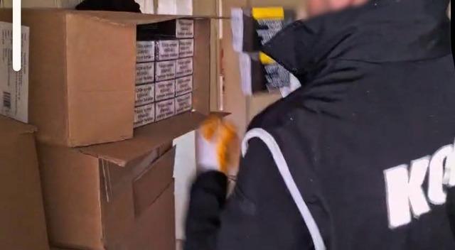 Kayseri’de 49 bin 200 adet kaçak makaron ele geçirildi: 1 gözaltı 1