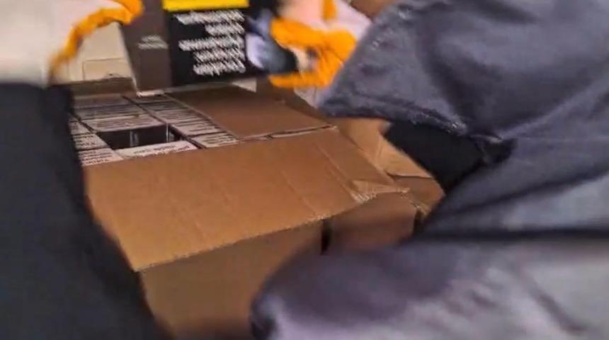 Kayseri&rsquo;de 49 bin 200 adet ka&ccedil;ak makaron ele ge&ccedil;irildi: 1 g&ouml;zaltı